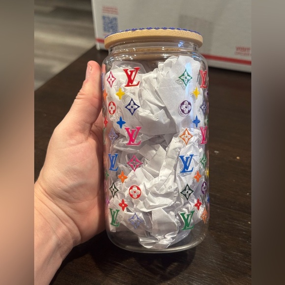 Louis Vuitton Multicolor Logo Jar - Picture 3 of 6